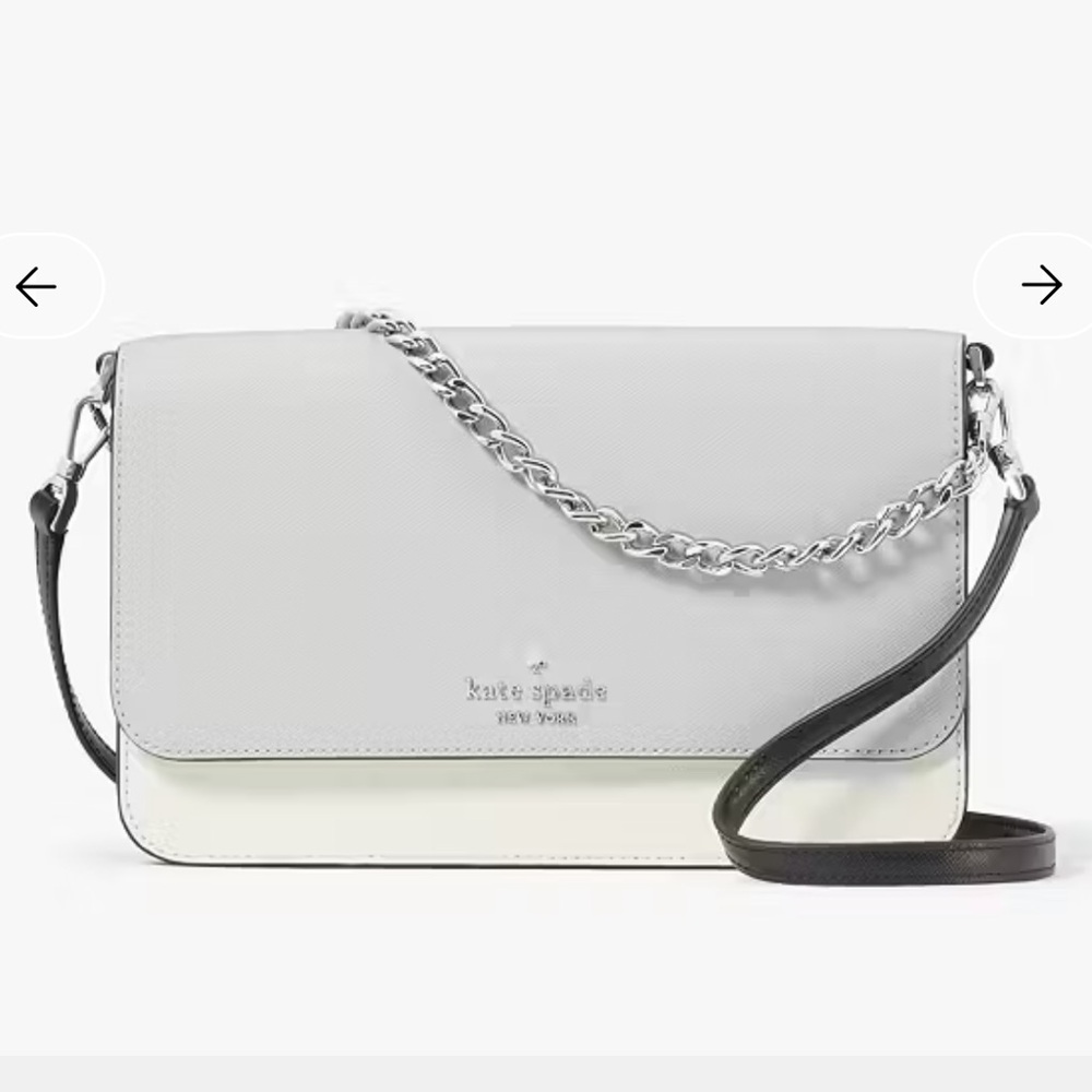 NWT Kate Spade Madison Willow Convertible Two-Tone Crossbody Bag